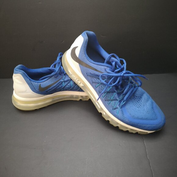 Nike Running Air Max Men's Size 12 Blue Neutral Ride / Soft Sneakers - Picture 1 of 9